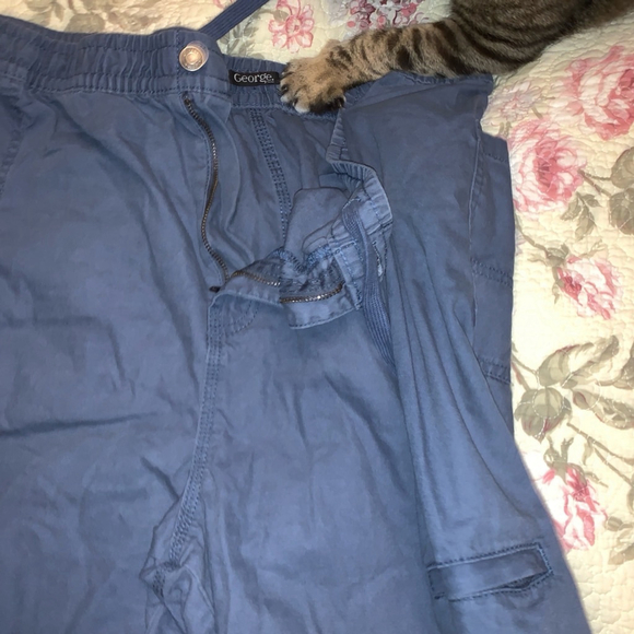 Cotton George Pants, 2XL, Blue - Picture 4 of 9